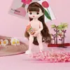 Cuerpo de muñeca de 17 cm 8 puntos BJD niña juguete 16 cm muñeca desnuda cambio multiestilo 6 pulgadas barbene venta al por mayor