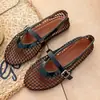 Verão 2026 Novos Sapatos de Ballet Vazados de Rede com Bico Redondo Sapatos Mary Jane Planos da Moda Sapatos Perfurados