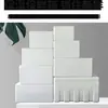 Caja de Embalaje Postal Blanca de Espuma, Paquete de 6, Caja Espesa de Espuma de Grado Alimenticio para Cadena de Frío, Entrega de Alimentos Frescos