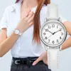 Comercio exterior nuevo simple digital moda mujer reloj de cuarzo correa pequeña reloj de dama reloj de mujer al por mayor