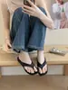 Chanclas de lunares con suela blanda para mujer, Sandalias de dedo antideslizantes de moda Verano 2026, Sandalias planas de playa