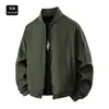 Nueva chaqueta para hombre de primavera y otoño, estilo coreano, corte ajustado, casual, transpirable, adecuada para hombres jóvenes, prenda exterior