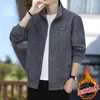 Chaqueta de Pana para Hombre 2025 Primavera y Otoño Nueva Rayas Casual Versátil Tops Juventud Tendencia Chaqueta Ropa para Hombre