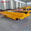 Trilho de manuseio entre oficinas Carrinho móvel Controle remoto Manuseio de bobinas Carro de trilho de solo Trilho de toque deslizante Carro plataforma giratória