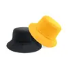 Sombrero de Pescador de Doble Cara con Logo Bordado Personalizado Sombrero de Algodón Sombrero de Sol para Niños Sombrero Cubeta Protector Solar para Hombres y Mujeres para Pesca al Aire Libre