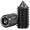 En Stock Tornillos prisioneros de hexágono interior de alta resistencia ennegrecidos Din914 M3-M10 Tornillos mecánicos de hexágono interior