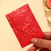 Mini Bolsas Rojas para la Suerte y la Fortuna, Paquetes Rojos Pequeños para Monedas con Palabras Felices para Regalo de Bloqueo de Puerta de Boda Bolsas de Dinero 2027