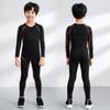 [Alta Calidad] Ropa de Entrenamiento de Baloncesto para Niños Ropa Ajustada Traje de Baloncesto para Niños Ropa de Fútbol para Estudiantes de Primaria Camiseta Base