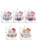 Monedero para Niños Sanrio Dibujos Animados Anime Bolsa Silicona Hellokitty Lindo Bolsa de Estudiante Almacenamiento Mini