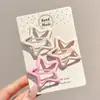 Presilhas de cabelo coloridas para crianças, presilhas BB fofas para meninas, grampos requintados para a parte de trás da cabeça, presilhas para franja lateral, acessórios de cabelo para bebês