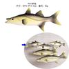 Peixe de água doce simulação lagosta caranguejo robalo osmanthus Pampo Dourado modelo real PU peixe falso adereços de extensão Capim Dragão Dourado carpa