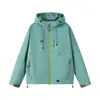 Chaqueta de estilo para pareja con temática de montaña para hombre, ropa de montañismo para exteriores, chaqueta recia 7870 juvenil holgada
