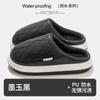 Pantuflas Especiales de Algodón para Personas Mayores, Pantuflas de Algodón para Hombre, Nuevas Pantuflas de Hogar para Hombre Otoño e Invierno 2025, Forro Polar Interior, Cálidas y Antideslizantes