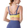 Sutiã Esportivo Azul Céu de Alta Intensidade Tudo-em-Um para Usar por Cima Corrida Dança Colete à Prova de Choque Costas Bonitas Yoga Fitness