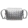 2026 Nuevo Bolso de Hombro Minimalista Elegante de Moda Bolso Tejido de Nicho para Mujer Moda Compras Viaje Bolso Cruzado