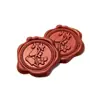 Escamas de Cera para Bodas Sello de Lacre Sello Sello Sello para Sobres Etiqueta de Cera de Lacre Palabras de Bendición Palabras Felices de Boda Etiqueta de Cera de Lacre