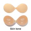 Sutiã de Silicone Fino Respirável Transfronteiriço Sustentação Reúne Sem Descolar Anti-expansão Nupcial Seios Pequenos Taça Grande Redonda Patch para os Seios