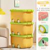 Caja Cesta Almacenamiento Juguetes Infantiles Xingyou Hogar Gran Capacidad Caja Fija Ropa de Bebé Snacks Caja Almacenamiento Plástico