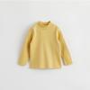 Camiseta Interior Térmica de Cuello Semi-alto De Rong para Niños y Niñas Ropa de Primavera y Otoño Camiseta de Manga Larga