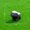 Una colección de adorables figuritas de animales en miniatura para crear paisajes en miniatura, perfectas para decoraciones de casa de muñecas DIY, adornos para coche y expositores de escritorio