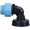 Accesorios para Barril Ton IBC Serie de Válvulas Adaptador de Interruptor Grifo Desviador Tubería de PVC Conexión de Dos Barriles Tres Vías Cuatro Vías 6/4 Pulgada