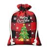 Bolsas de regalo de lino para Navidad, bolsas de decoración navideña de Amazon, bolsas de embalaje para Halloween