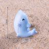 Paisaje en miniatura creativo tiburón ballena animal acuario paisaje DIY accesorios decorativos bolsa sorpresa mini adornos pequeños