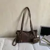 Bolso Almohada Retro de Gamuza para Mujer 2026 Nuevo Bolso de Hombro Grande para Viajes Diarios Bolso de Axila Bolso Cruzado Versátil de Moda