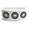 Ventilador USB de Dissipação de Calor para Carro, Remoção de Odor de Carro, Dissipação de Calor, Ventilação, Circulação de Ar, Resfriamento, Ventilador de Exaustão para Janela de Carro