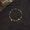 Céu Estrelado Arco-Íris Novo Estilo Chinês Arco-Íris Pequena Estrela Pulseira de Corda Trançada Dopamina Multicolorida Joias da Moda