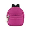 Cremallera en el hombro Billetera pequeña para monedas Colgante Mochila escolar pequeña Llavero Cadena para llaves Mini mochila pequeña Billetera para muñecas