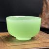 Conjunto de Chá para Recepção de Escritório, Copo de Chá Kung Fu Chinês Espesso e Resistente ao Calor, Copo Mestre de Vidro Imitação de Jade, Copo de Chá ou Enfeites para Casa