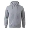 2024 Exportação Amazon Novo Moletom Masculino com Capuz Cor Lisa Exportação Transfronteiriça Aliexpress Wish