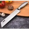 Atacado do Fabricante Nova Faca de Frutas de Aço Inoxidável para Uso Doméstico, Cortador de Melão e Frutas, Faca de Corte para Melancia e Cantalupo, Utensílios de Cozinha