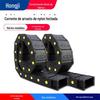 Fornecimento de Fabricantes Corrente Porta-Cabos de Nylon Fechada Semi-Fechada Plástico de Engenharia Corrente Porta-Cabos de Nylon Atacado