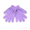 Moda otoño e invierno guantes cálidos para niños explosiones transfronterizas guantes mágicos color liso guantes simples de cinco dedos color mixto venta al por mayor