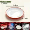 Platos de melamina, platos de plástico de grado comercial para restaurantes, platos redondos para restaurantes de comida rápida, hoteles y buffets, platos de imitación de porcelana ósea