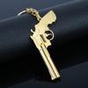 Colar com Modelo de Arma Revolver Big Cousin Red Dead Redemption2