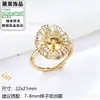 Accesorios de Perlas DIY Nuevos Pendientes Nido de Pájaro Montura Vacía Diseño Retro Moda Aguja de Plata S925 Pendientes para Mujer Venta al por Mayor