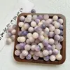 Raiz de Bodhi contas soltas seis palavras da verdade acessórios de contas diy pulseira de mão de bodhi prancha de texto pulseira de brincar contas femininas atacado
