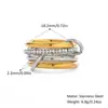 [Acero y Titanio de Cuerpo Completo] Anillos Europeos y Americanos Apilados Lisos, Anillos Elegantes Entrelazados, Joyería de Acero Inoxidable que No se Desvanece