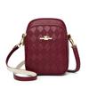 Bolsa para celular 2024 Novo estilo coreano Bolsa retrô para celular Bolsa feminina de ombro único Crossbody Mini Cyber Popular Bolsa pequena para caminhada