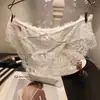 Meias Qianai Sexy Peça Única com Suspensórios de Renda, Ultrafinas, Sexy, Transparentes e Tentadoras, Bumbum Aberto e Exposto Sem Tirar