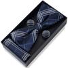 En stock Corbata de Moño Rayada Caja de Regalo para Hombre Empaque Novio MC Anfitrión Vestido de Moño Accesorios de Boda