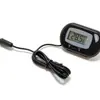 Termômetro Digital Oval com Sonda à Prova d'Água Tipo Ventosa Medidor de Temperatura da Água para Tanque de Répteis Aquário Suprimentos para Animais de Estimação Fábrica de Origem