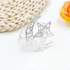 Anillo para Servilleta de Luna y Estrella de Amazon Transfronterizo Anillo para Servilleta Hebilla para Servilleta Fabricante Venta al por Mayor