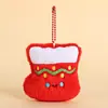 Lindos Colgantes Pequeños de Peluche Serie Navideña Pequeños Regalos Navideños Colgantes para Mochila Colgantes para Llavero Llaveros