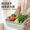 Cesta escurridora de frutas y verduras para uso en la cocina, Cesta coladora de agua de plástico para lavar verduras, Cesta engrosada hueca para lavar verduras, Cesta de almacenamiento de PP de alta calidad