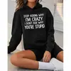 Sudadera con Slogan Impreso para Hombre y Mujer Temu Wish Artículo de Exportación Transfronteriza de Amazon