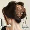 Pinza de triángulo de mezclilla para coleta alta para mujer, nuevo modelo popular 2026, sensación de alta gama, pinza para el pelo para la parte posterior de la cabeza, herramienta para fijar el cabello